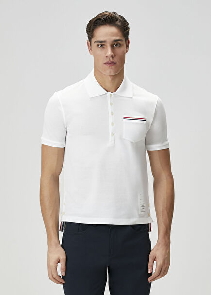 Beyaz Polo T-shirt