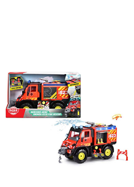 Toys Unimog U530 Sesli ve Işıklı Oyuncak İtfaiye Aracı