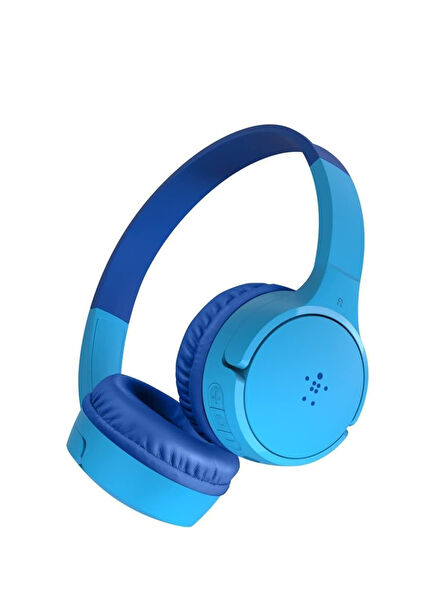 SoundForm Mini Kids Mavi Kulak Üstü Bluetooth Çocuk Kulaklığı