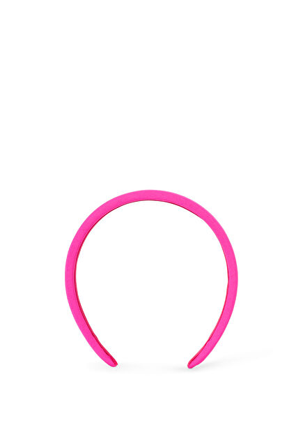 Fuşya Tafta Kız Çocuk Taç