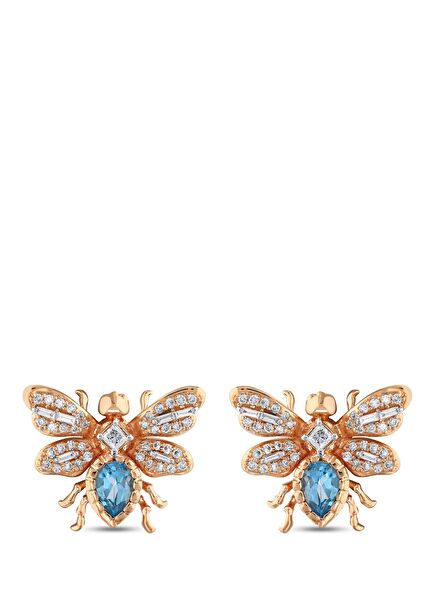 Honey Kadın Altın Küpe