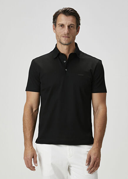 Black Polo T-Shirt