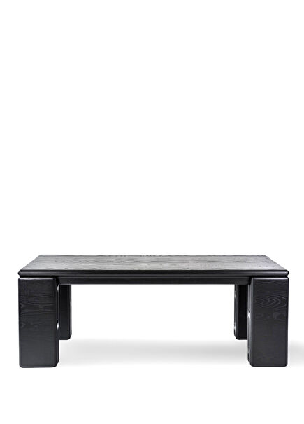 Atra Chestnut Tree Black Dining Table