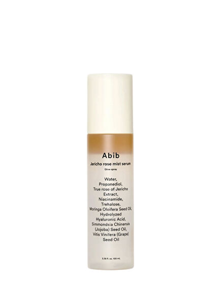 Jericho Rose Mist Glow Moisturizing Spray Skin Serum 100 ml