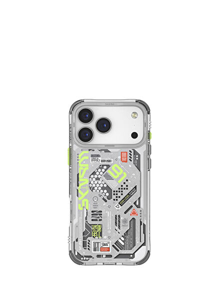 Spectra iPhone 17 Pro Airbag Desenli Telefon Kılıfı