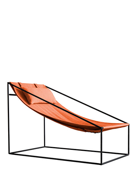 Faber Orange Sun Lounger