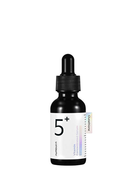 Numbuzin No.5 Vitamin Concentrated Serum - Lightening, Glutathione and Niacinamide Serum 30ml