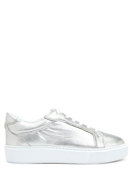 Silver Kadın Deri Sneaker
