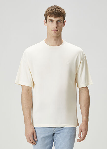 Ecru Oversized T-Shirt