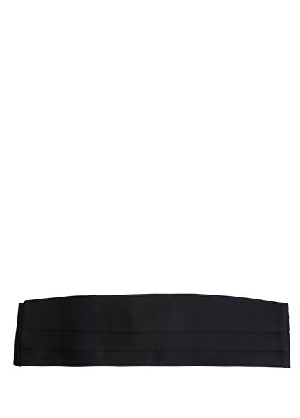 Black Satin Belt