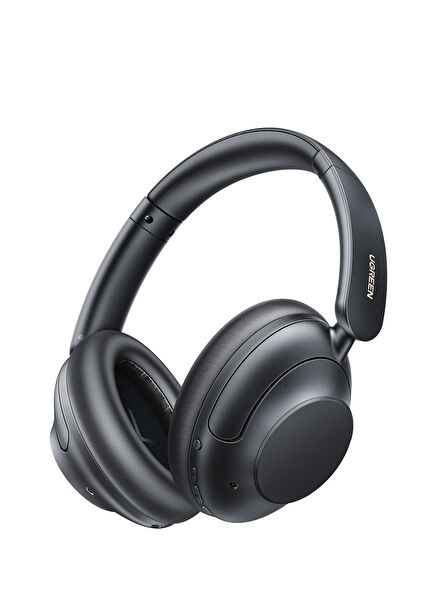 HiTune Max5 Hybrid Active Noise Cancelling Black Over-Ear Bluetooth Headphones
