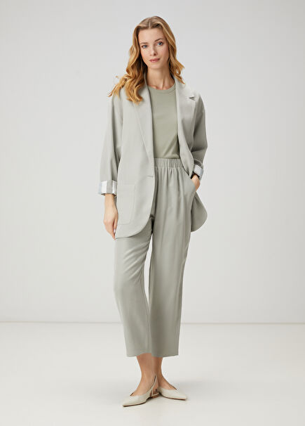 Mint Twill Pijama Pantolon