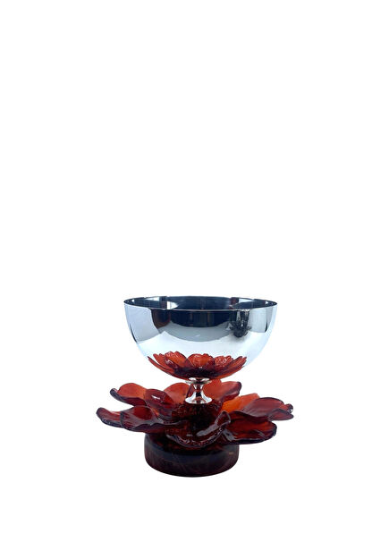 Large Lotus Marble Bowl