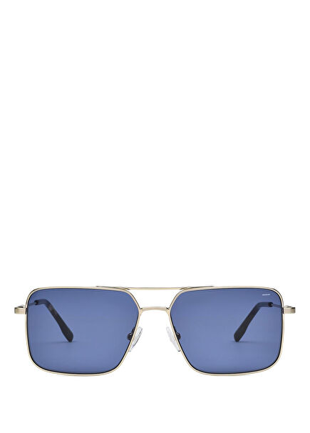 SITBEAS 55 BGOLD Gold Metal Men's Sunglasses