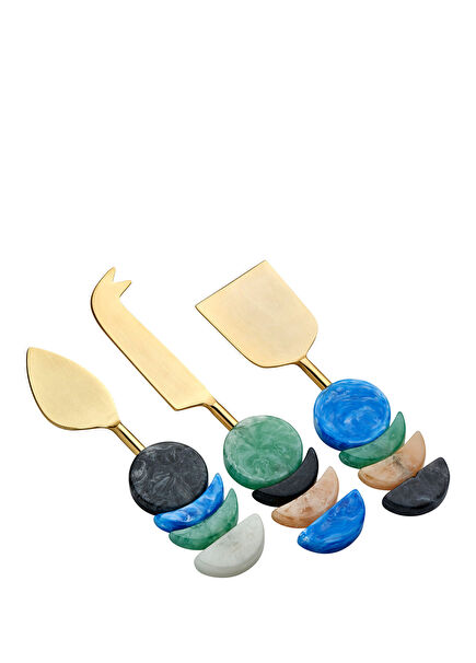 Gold Stainless Steel Service Set