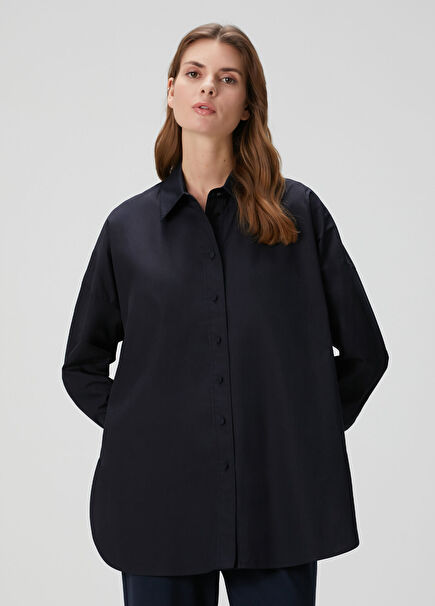 Navy Blue Shirt