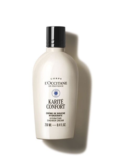 Shea Shower Cream Moisturizing and Nourishing Shower Gel with Oil and Milk 250 ml
