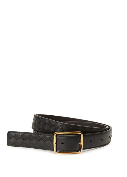 Reverso Koyu Kahverengi Kadın Deri Kemer