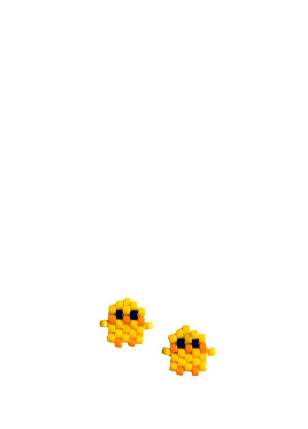 Miyuki Chick Girl Stud Earrings