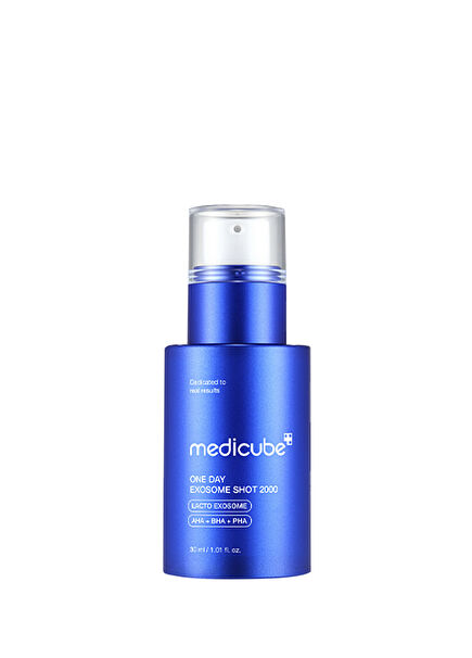 One Day Exosome Shot Pore Ampoule 2000 Geniş Gözenek Karşıtı Mikro Bakım Ampulü Cilt Serumu 30 ml