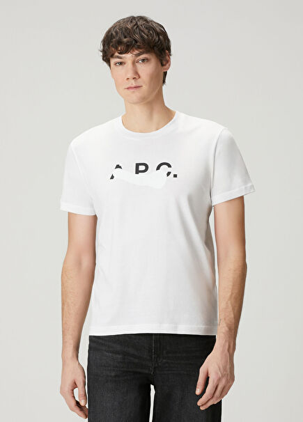 Manches Courtes Beyaz T-shirt
