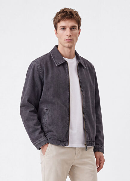 Anthracite Denim Jacket