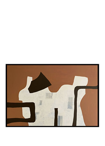 Terracotta Paradise No.01 Kanvas Üzeri Akrilik El Yapımı Resim