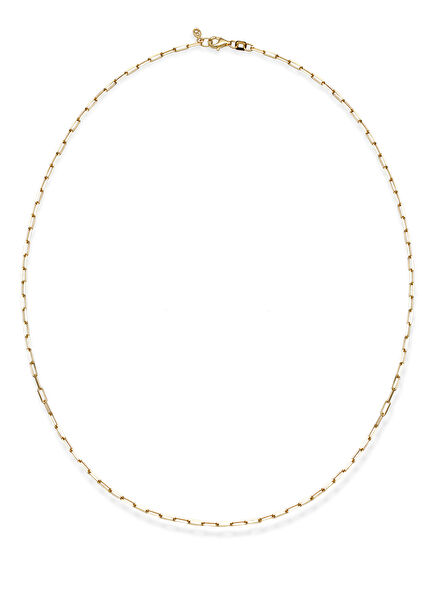 İnce 14 Ayar Altın Kadın Zincir Kolye