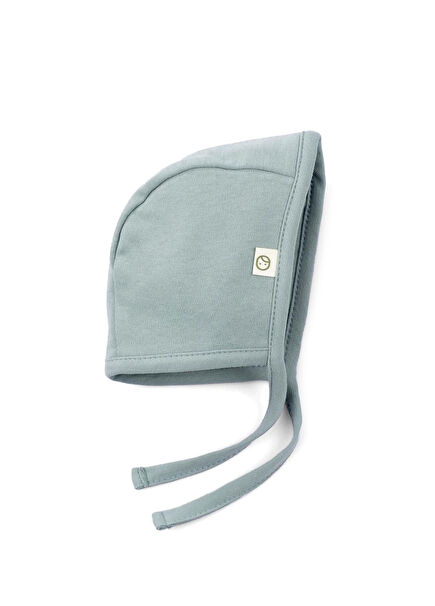 Yeşil Organik Pamuk Unisex Bebek İngiliz Şapka