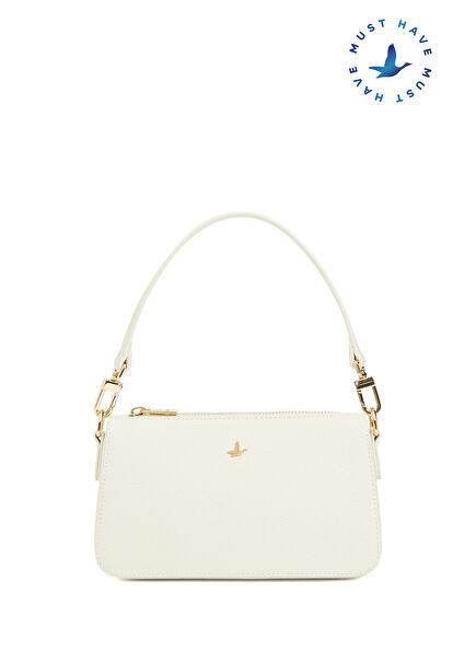 Picollo Small Ekru Kadın Çapraz Çanta