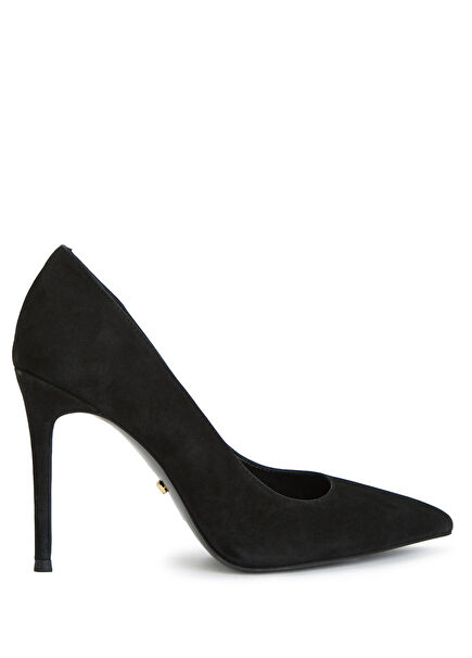 Black Women's Leather Heels