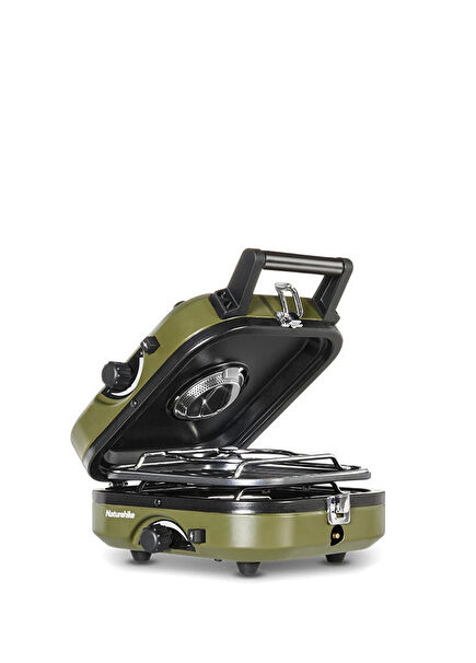 Green Grill Folding Portable + Double Stove