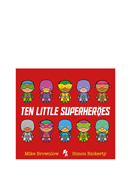Ten Little Superheroes Children's Foreign Language Book