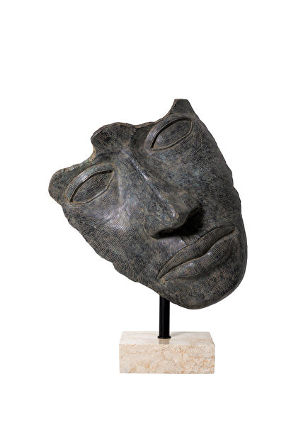 Head Horos Pirinç Dekoratif Heykel