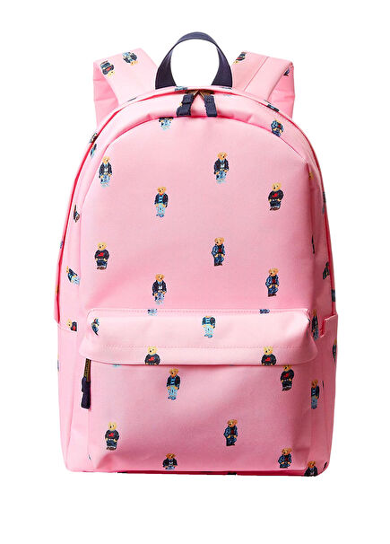 Polo Bear Pembe Kız Çocuk Sırt Çantası