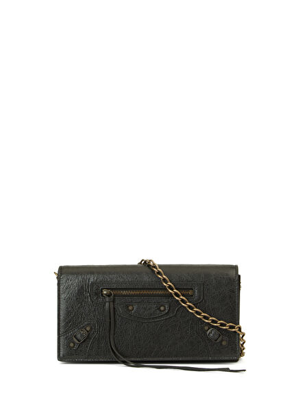 Le City Black Women's Leather Bag
