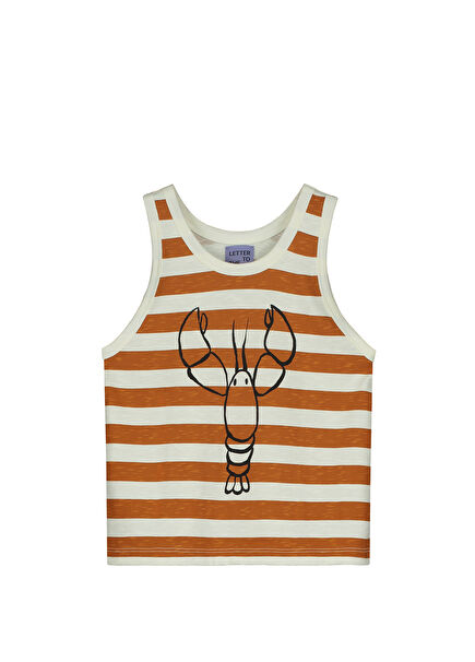 Toronto Brown Girls Organic Cotton Tank Top