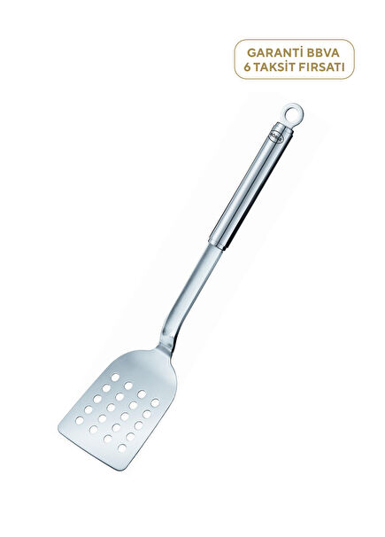 Delikli Paslanmaz Çelik Spatula 12 cm