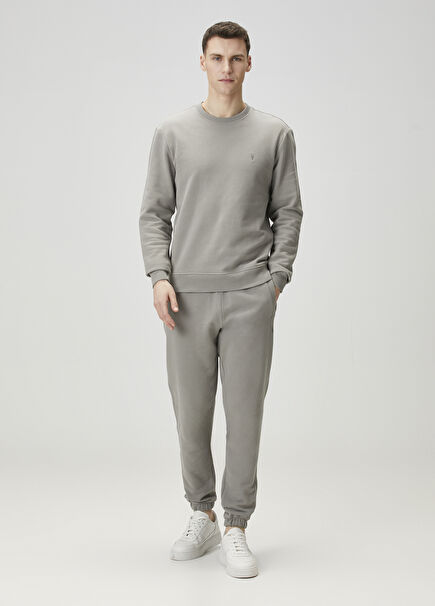 Slim Fit Raven Gri Jogger Eşofman Altı
