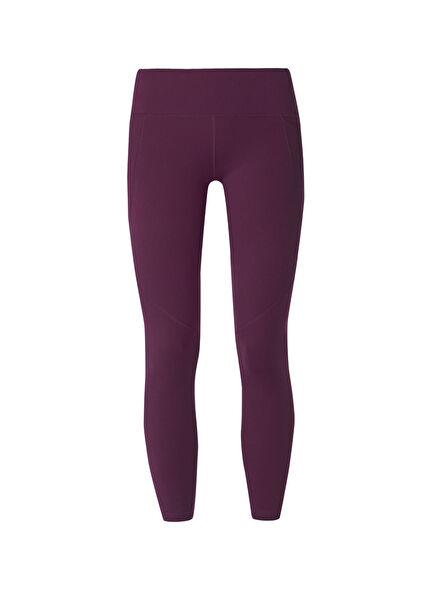 Power 7/8 Workout Leggings Mor Kadın Koşu Taytı 