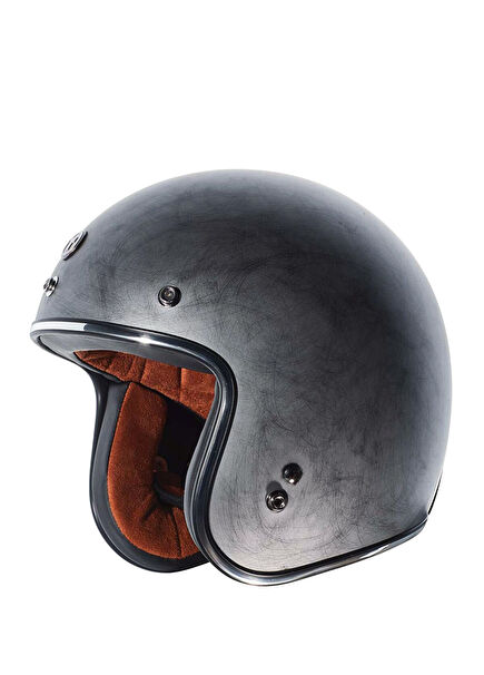 T-50 Del Mar Weathered Antrasit Açık Unisex Motosiklet Kaskı