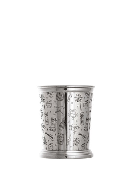 Tiki Grey Steel Julep Mug