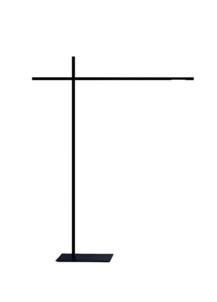 Hashi Matt Black Siyah Metal Lambader 