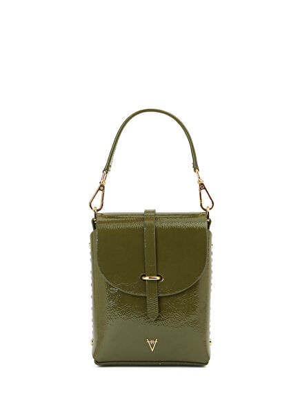 Astrum Dark Khaki Women's Leather Bag