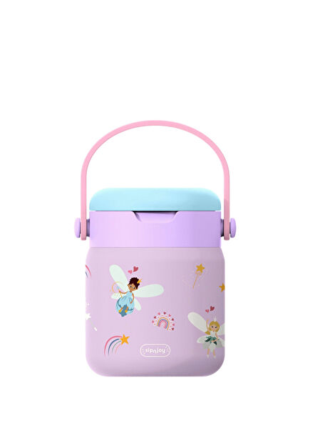 Fairy Sparkle Lilac Steel Children's Thermos Food Container 360 ml