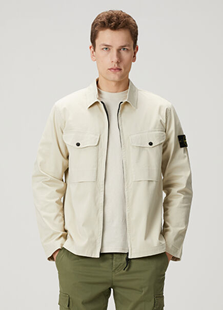 Beige Overshirt