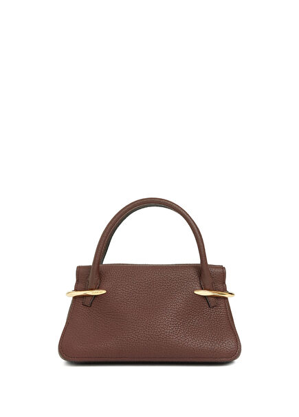 Pinch Mini Brown Women's Leather Bag