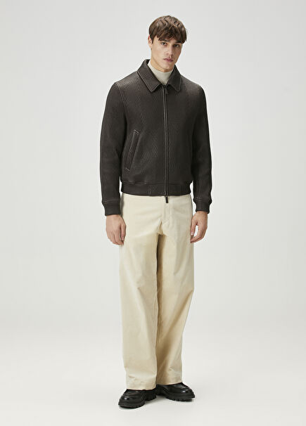 White Velvet Trousers