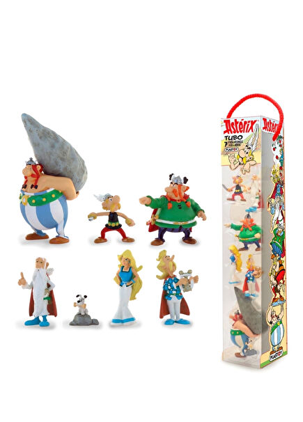 Asterix Village (Asterix Village) Tubo 7 Figure Set
