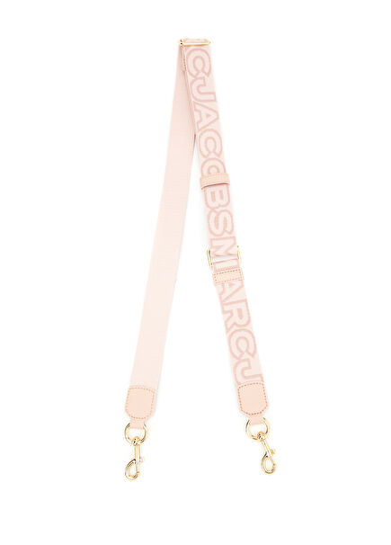 The Outline Pink Logo Jacquard Bag Hanger